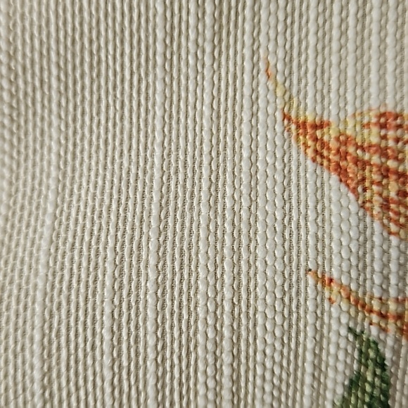 Ann Taylor Petite, Sz 4P, Mini, Pencil Skirt Cream, Floral, Lily, Peach, Purple - Picture 4 of 12